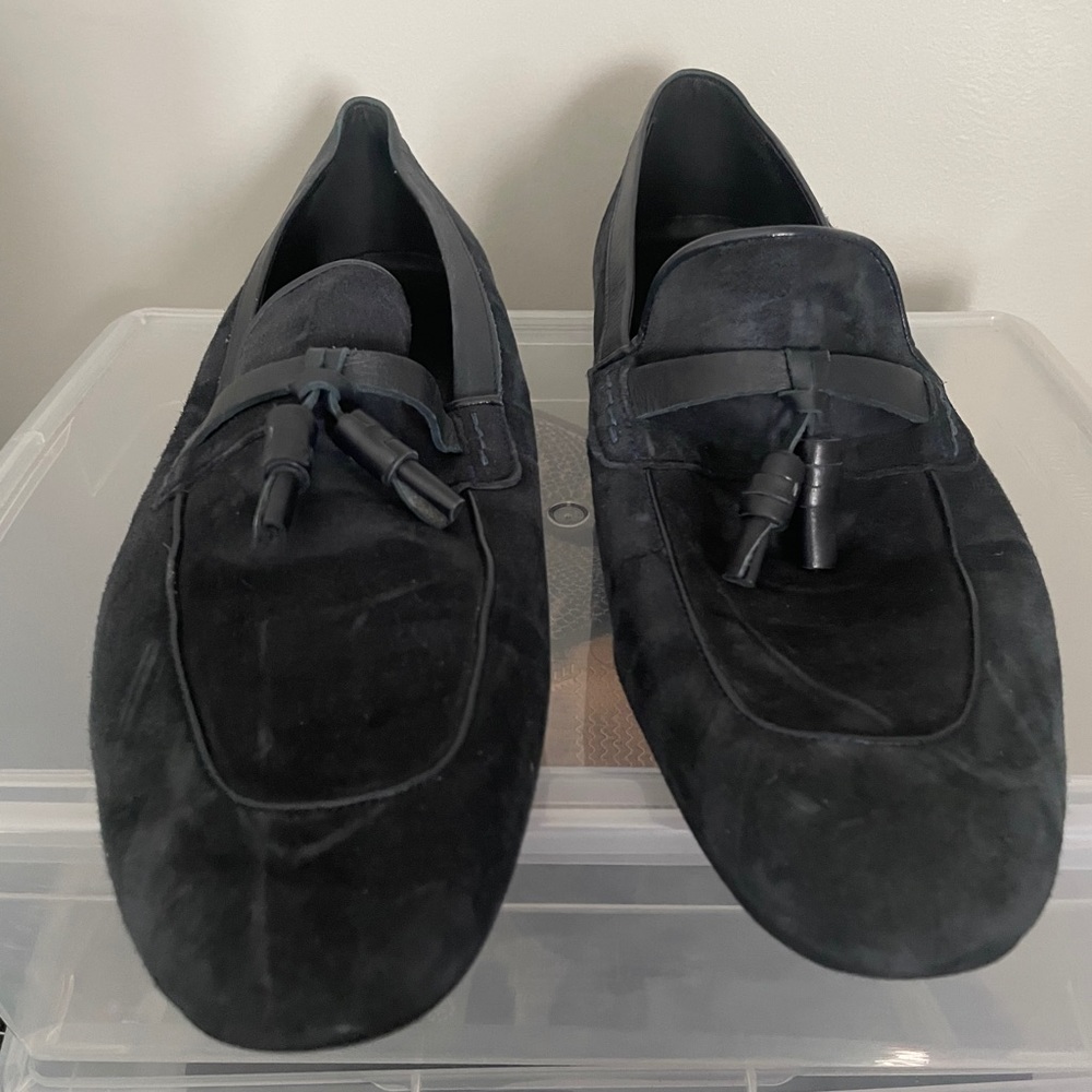 Zara Men’s Dresss Shoes Navy Blue Sz 45